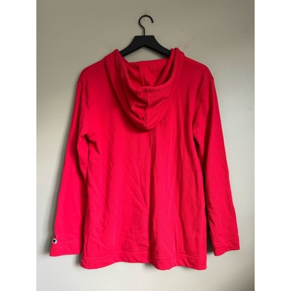 NEW CHAMPION RUTGERS SCARLETT KNIGHTS Women’s Button Logo Hoodie - Picture 2 of 2